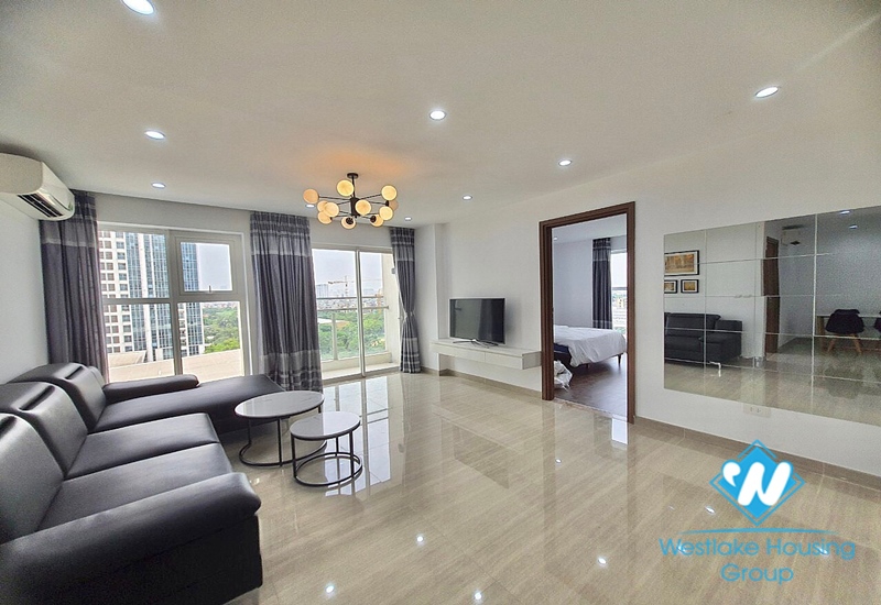 A brand new and semi-furnished 3 bedroom apartment for rent in Ciputra